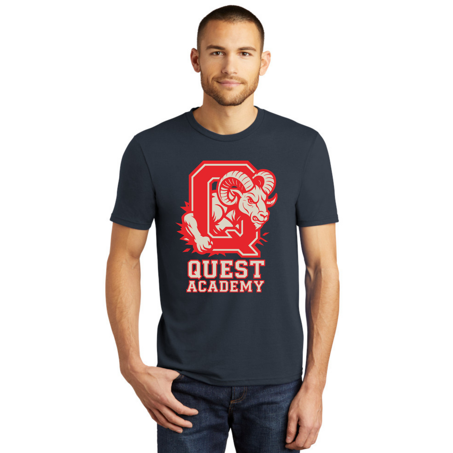 Adult Size Unisex Spirit shirt New Navy DM130