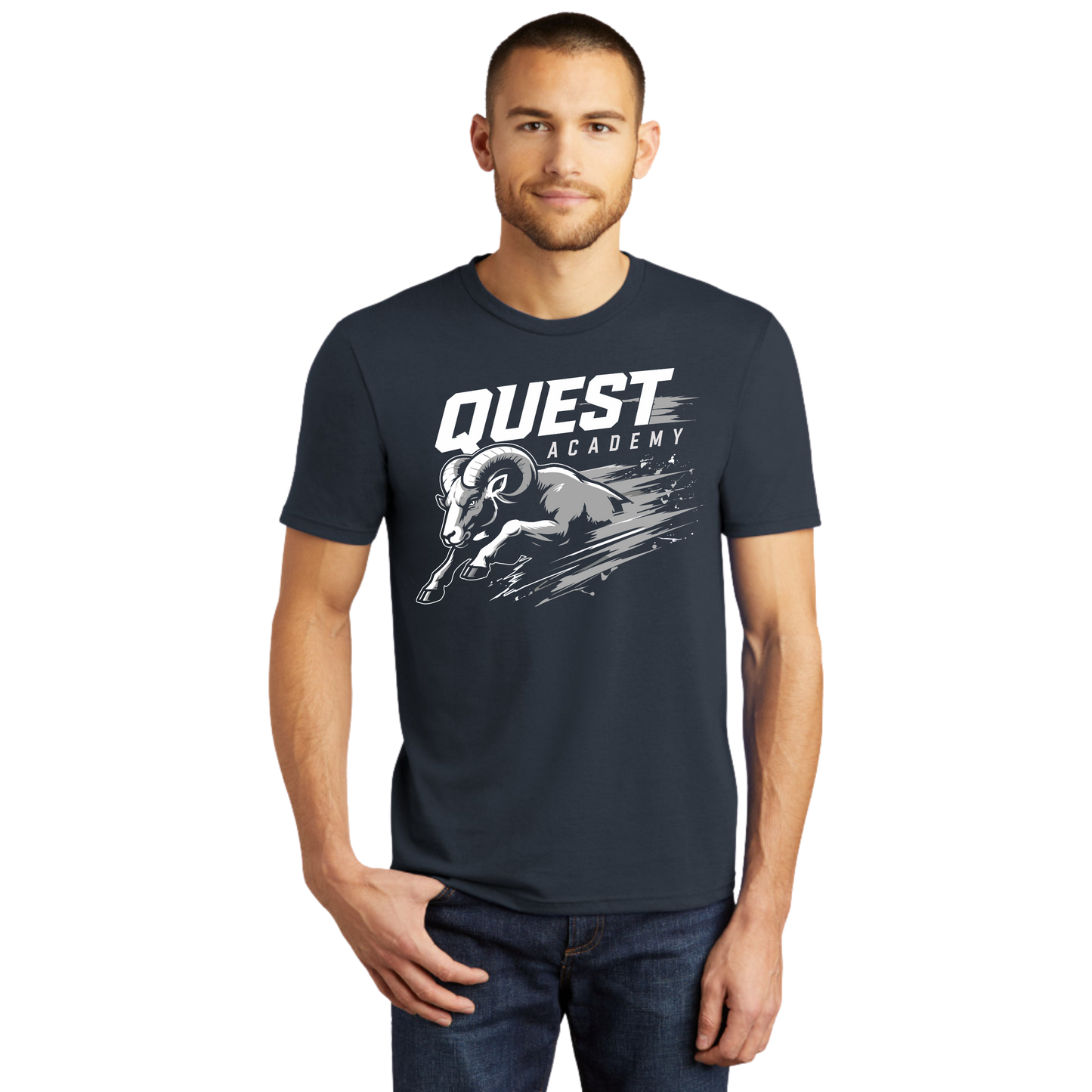 Adult Size Unisex Spirit shirt New Navy DM130