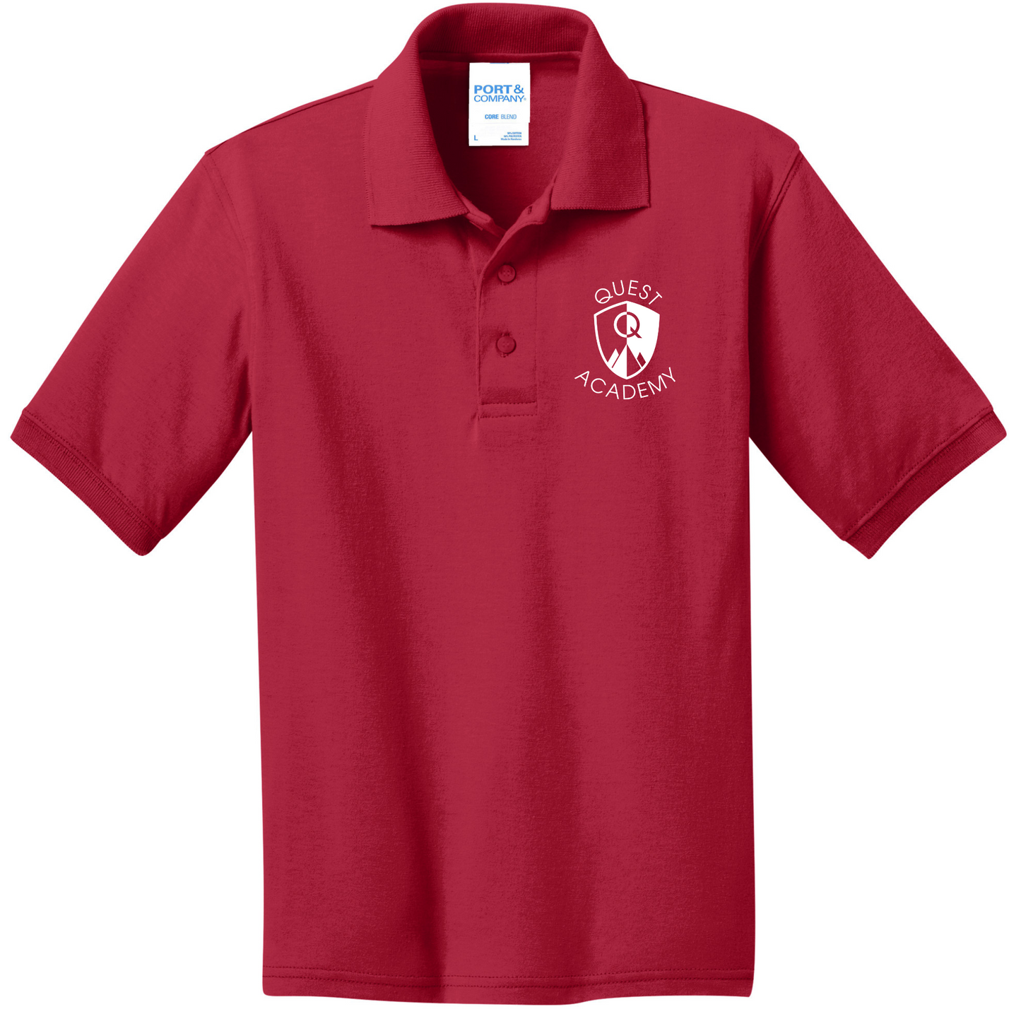 Youth Unisex Knit Polo - KP55Y