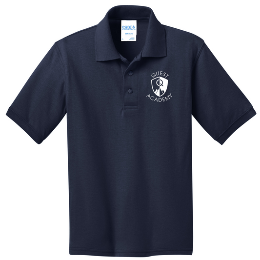 Youth Unisex Knit Polo - KP55Y