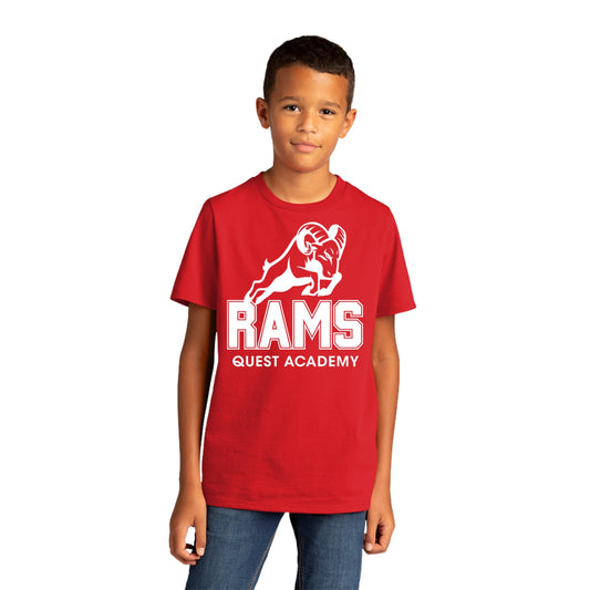 Youth Quest Academy Unisex Spirit shirt Red DT6000Y